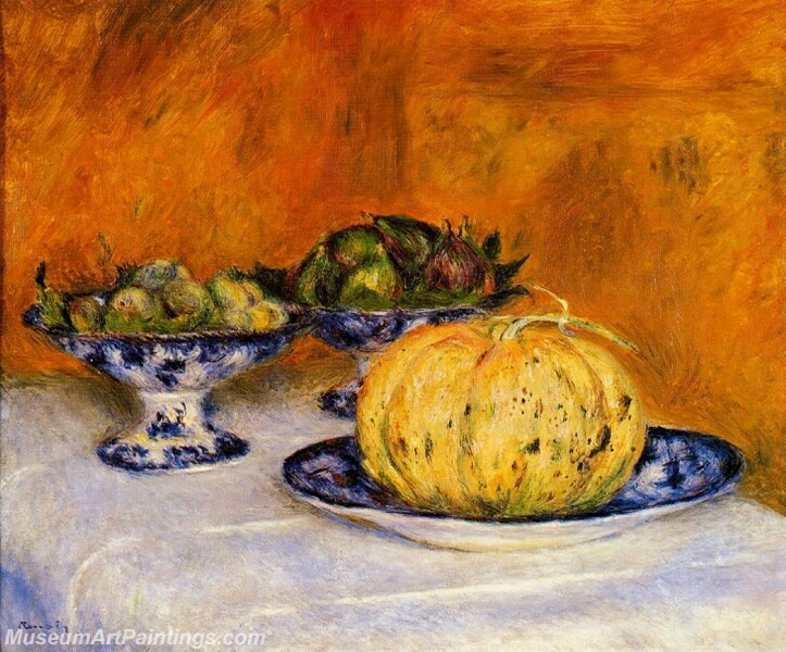 Still Life with Melon Painting