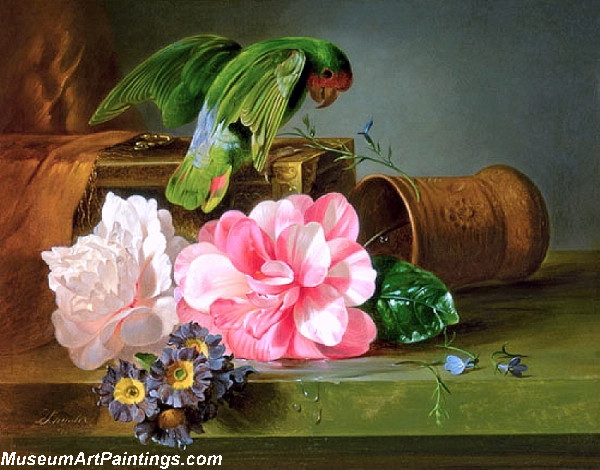 Still Life with Parrot Painting