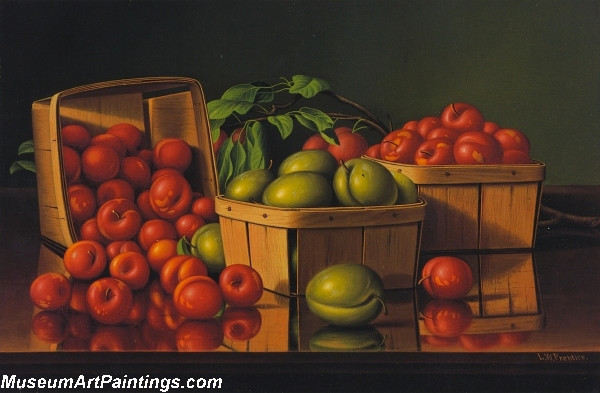 Still Life with Plums Painting