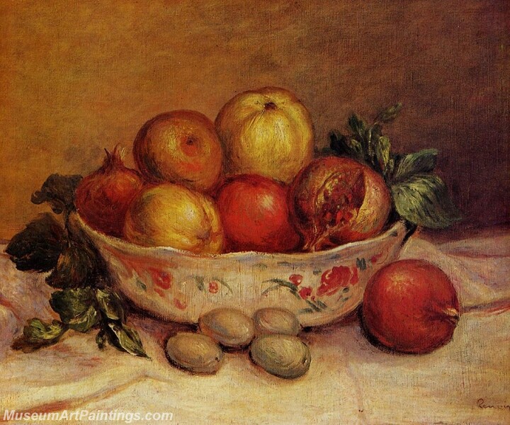 Still Life with Pomegranates Painting