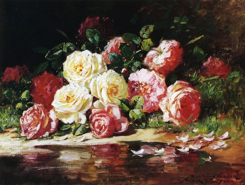 Still Life with Roses by Abbott Fuller Graves