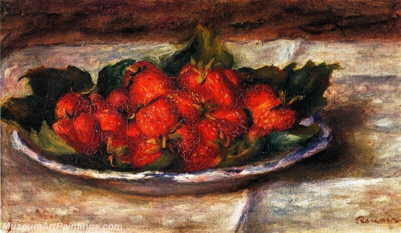 Still Life with Strawberries Painting