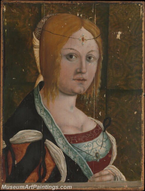 Style of Albrecht Durer Portrait of an Italian Woman Painting