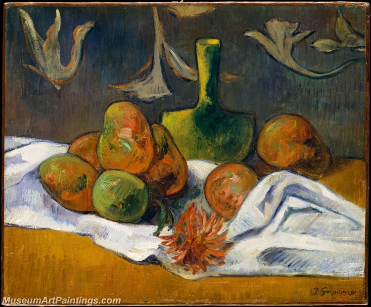 Style of Paul Gauguin Still Life Painting