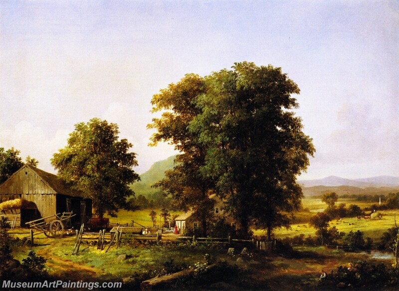 Summer Landscape Painting