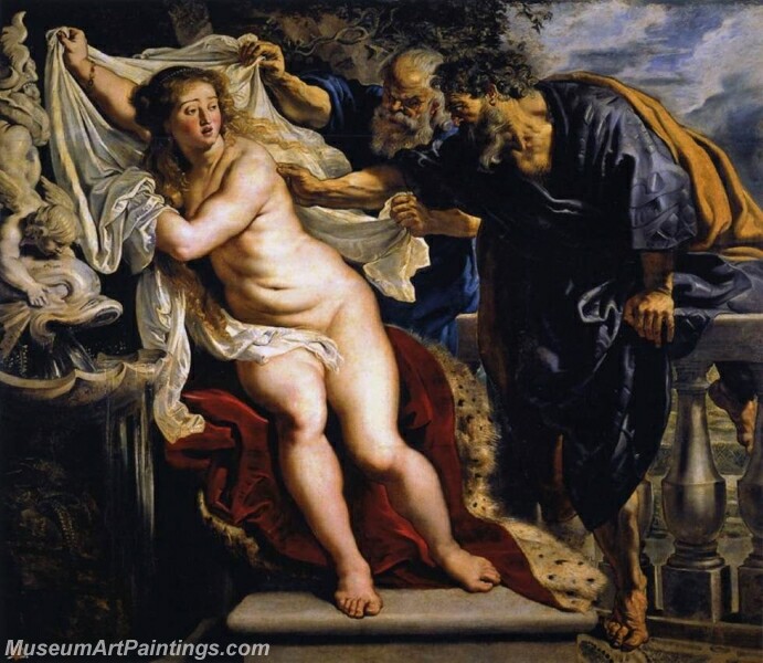 Susanna and the Elders Painting