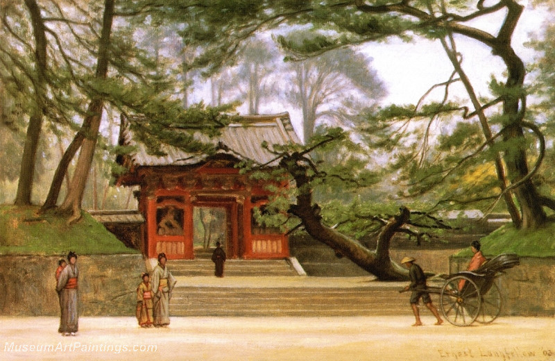 Temple in Nikko by Ernest Wadsworth Longfellow