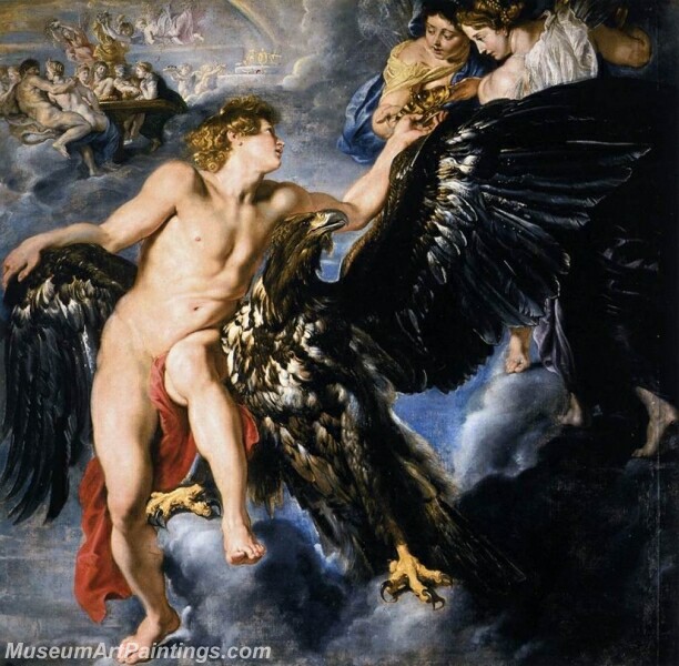 The Abduction of Ganymede Painting