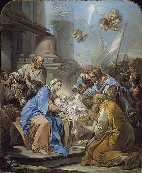 The Adoration of the Magi by Carle van Loo