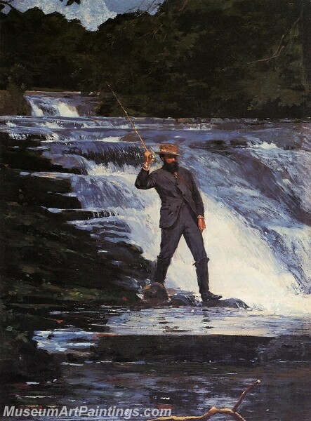 The Angler Painting