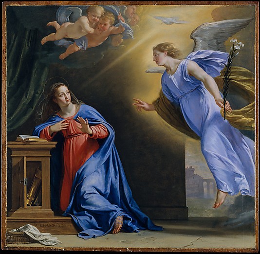 The Annunciation by Philippe de Champaigne