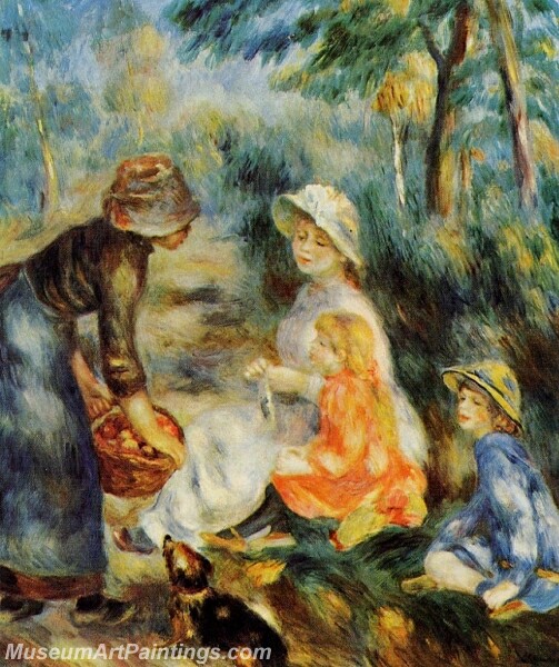 The Apple Seller Painting