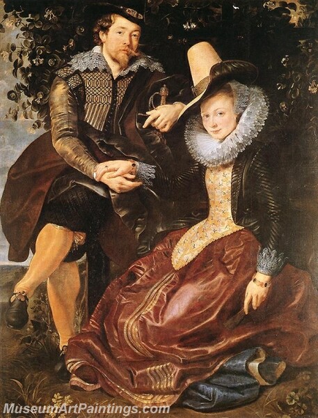 The Artist and His First Wife Painting