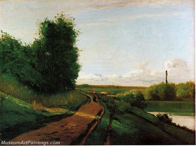 The Banks of the Marne Painting