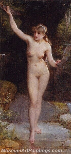 The Bather Painting