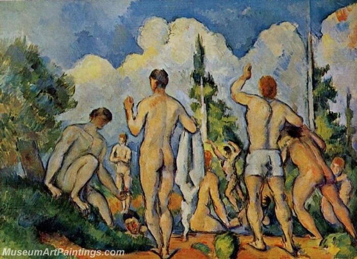 The Bathers Painting