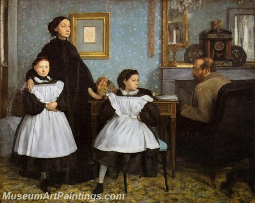 The Bellelli Family Painting