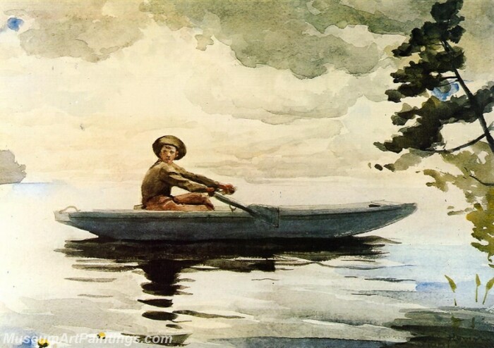 The Boatsman Painting