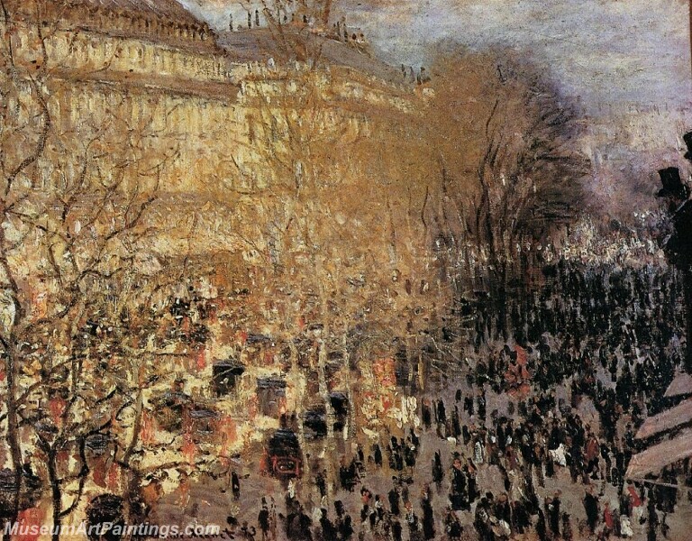 The Boulevard des Capuchine Painting