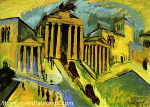 The Brandenberg Gate Berlin Painting