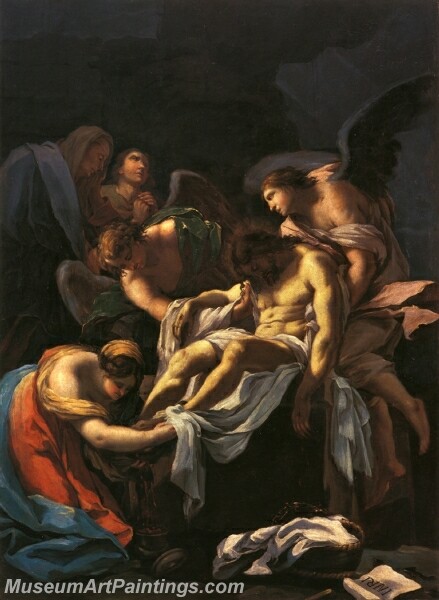 The Burial of Christ Painting