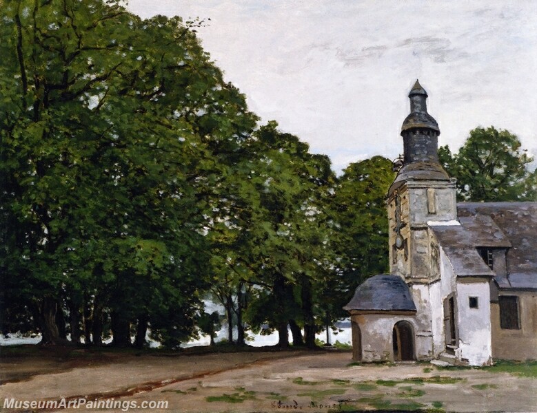 The Chapel of Notre Dame de Grace Honfleur Painting