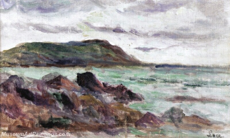 The Coast of Brittany near Saint Malo