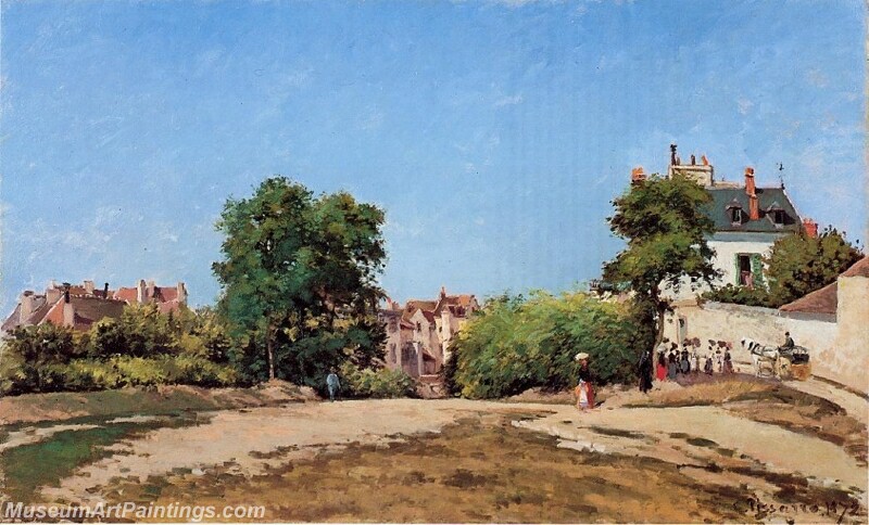 The Crossroads Pontoise Painting