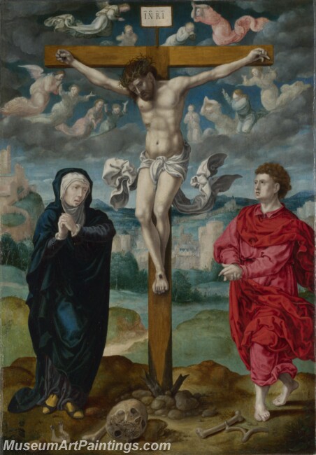 The Crucifixion Central Panel Painting