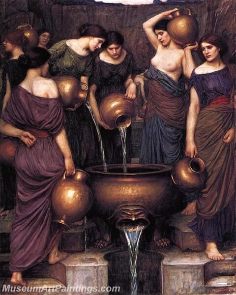 The Danaides Painting