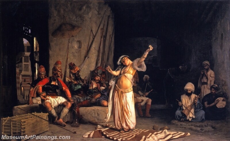 The Dance of the Almeh Painting