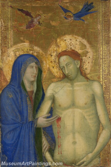 The Dead Christ and Virgin 1 Painting