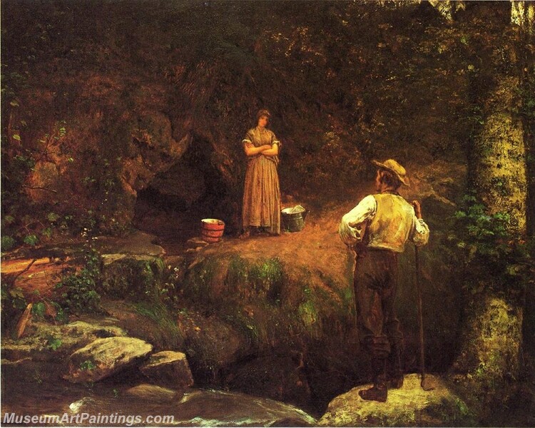 The Early Lovers Painting