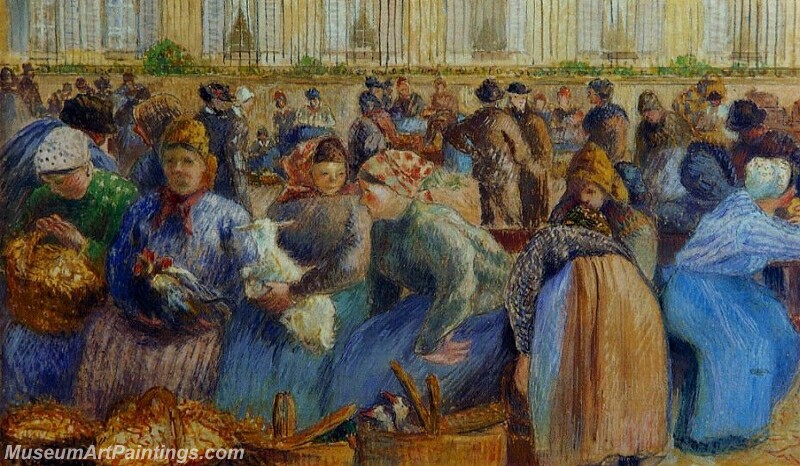 The Egg Market Painting