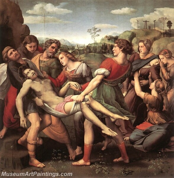 The Entombment Painting