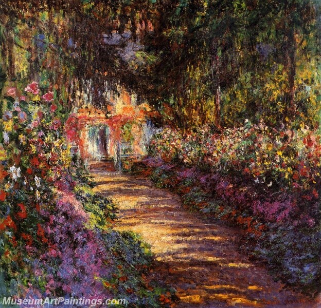 The Flowered Garden Painting