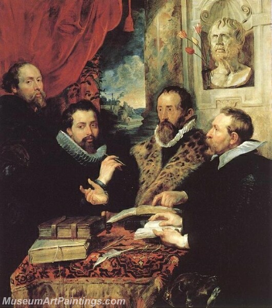 The Four Philosophers Painting