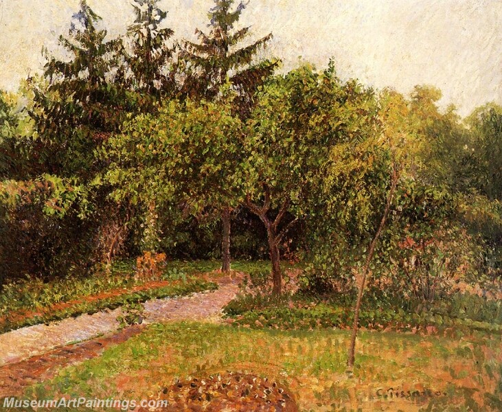 The Garden at Eragny Painting