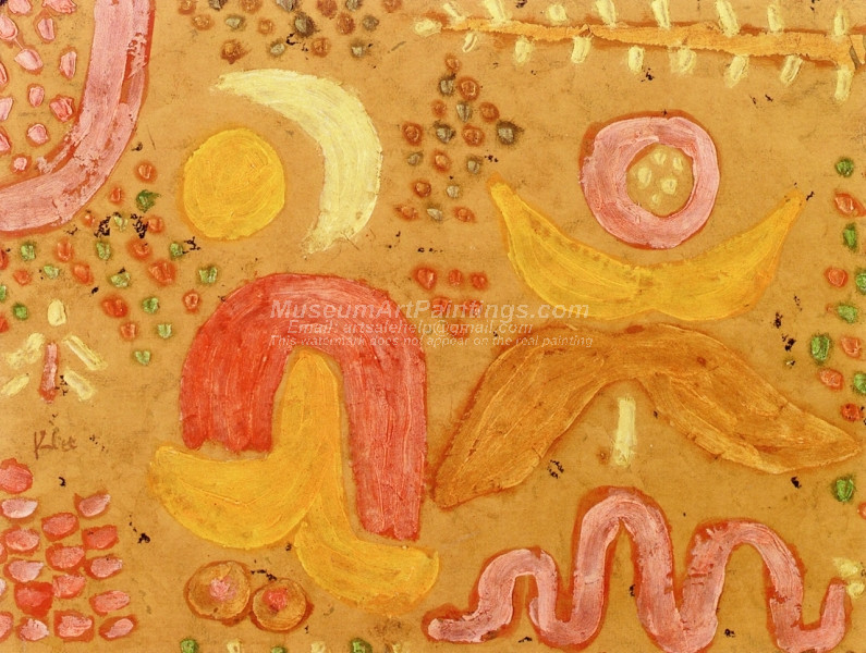 The Garden in Hot Weather by Paul Klee