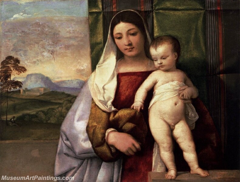 The Gipsy Madonna Painting