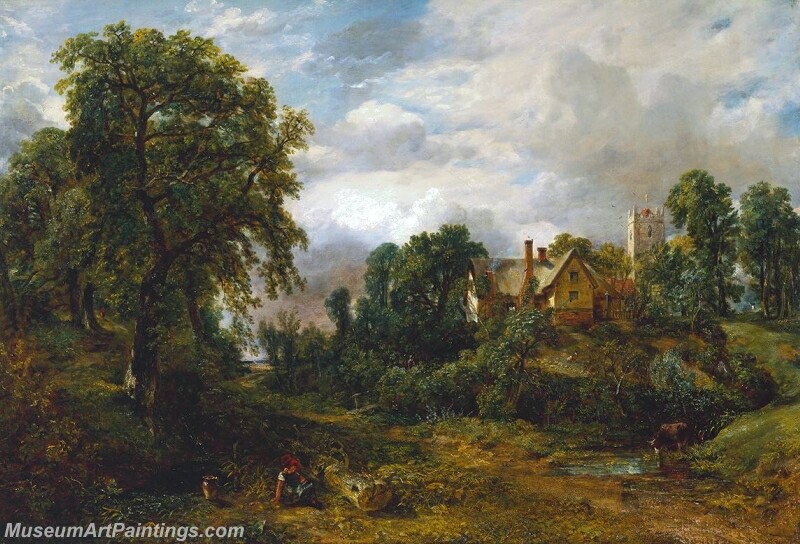 The Glebe Farm Painting