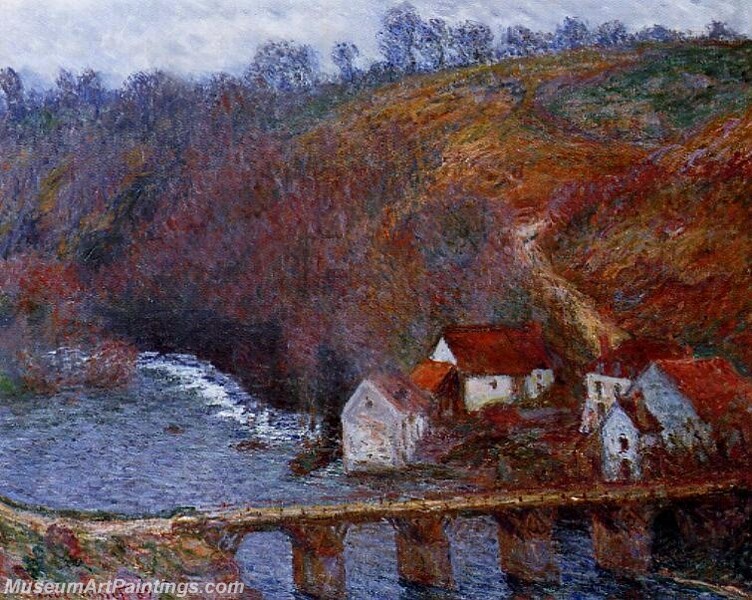 The Grande Creuse by the Bridge at Vervy Painting