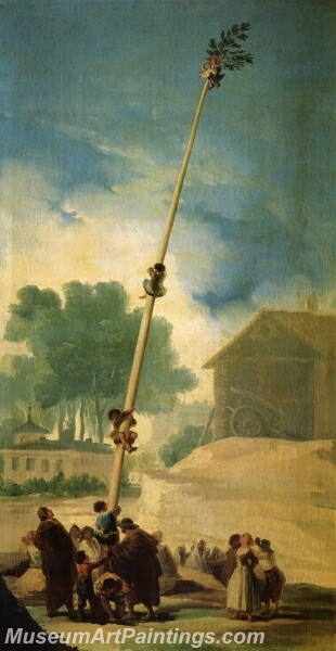 The Greased Pole Painting