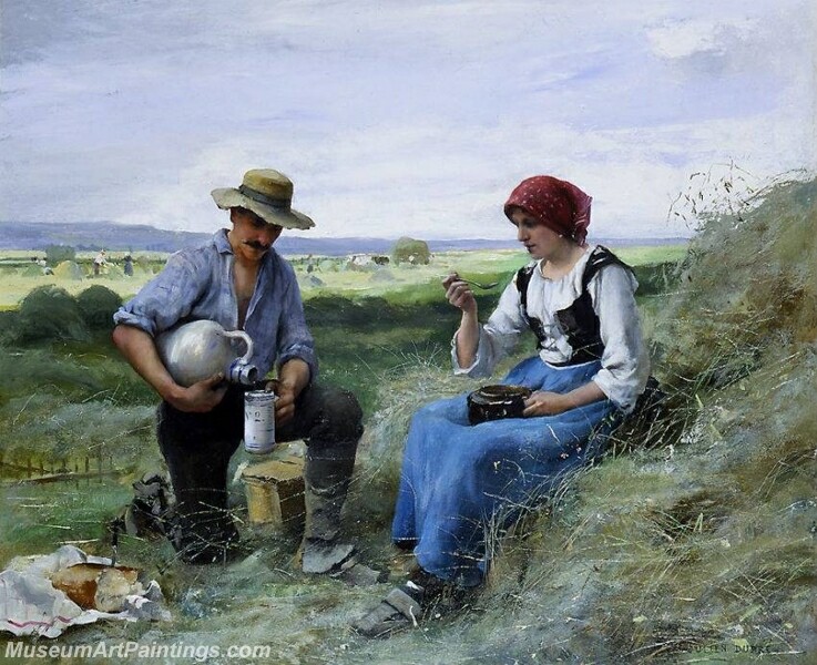 The Haymakers Lunch Painting