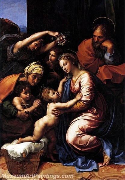 The Holy Family Painting