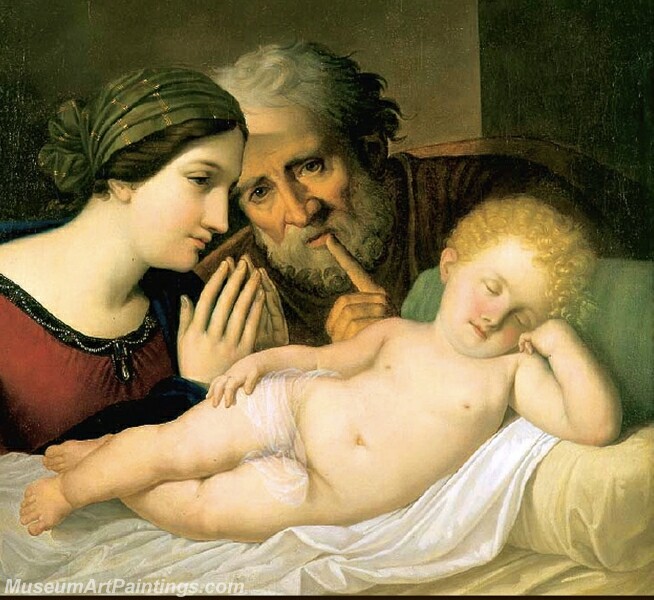 The Holy Family Painting