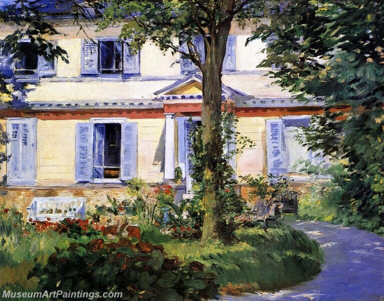 The House at Rueil Painting