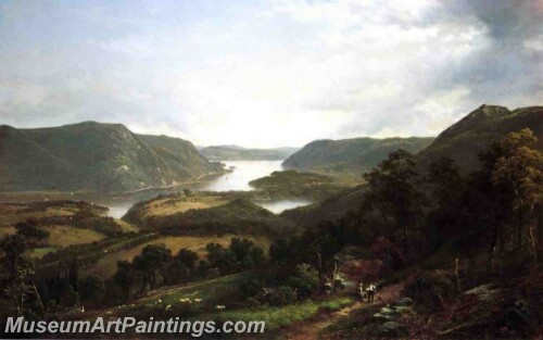 The Hudson Riiver from Fort Montgomery Painting