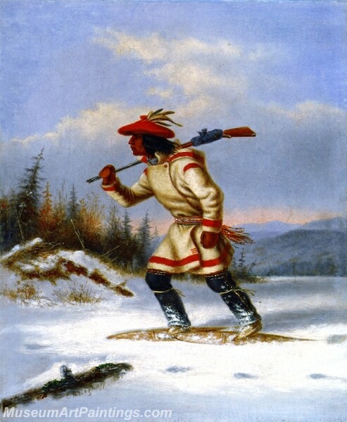 The Indian Hunter Painting