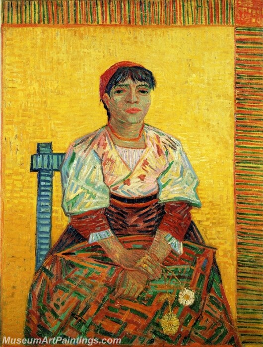 The Italian Woman Painting